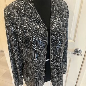 Misook Elegant Paiette Evening Jacket